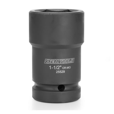 OEMTools 1-1/2 Inch Budd Style Wheel Socket 1" Drive