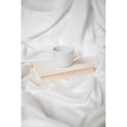 thumbnail image 5 of 4-Piece White Brushed Microfiber Full Hypoallergenic Sheet Set, 5 of 5