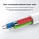 thumbnail image 2 of Adaptador de 3,5 mm a tipo C Cable adaptador auxiliar de 10 cm tipo C a 3,5 mm para teléfono (blanco), 2 of 3