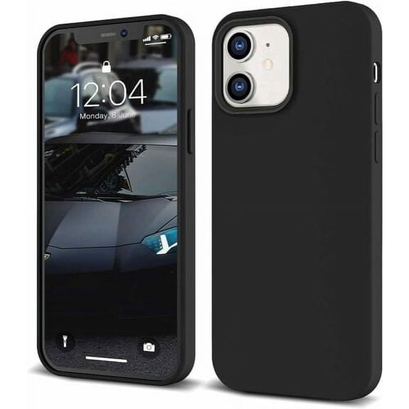 IceSword iPhone 12 and 12 Pro Thin Shockproof Case Premium Cover Black 6.1"