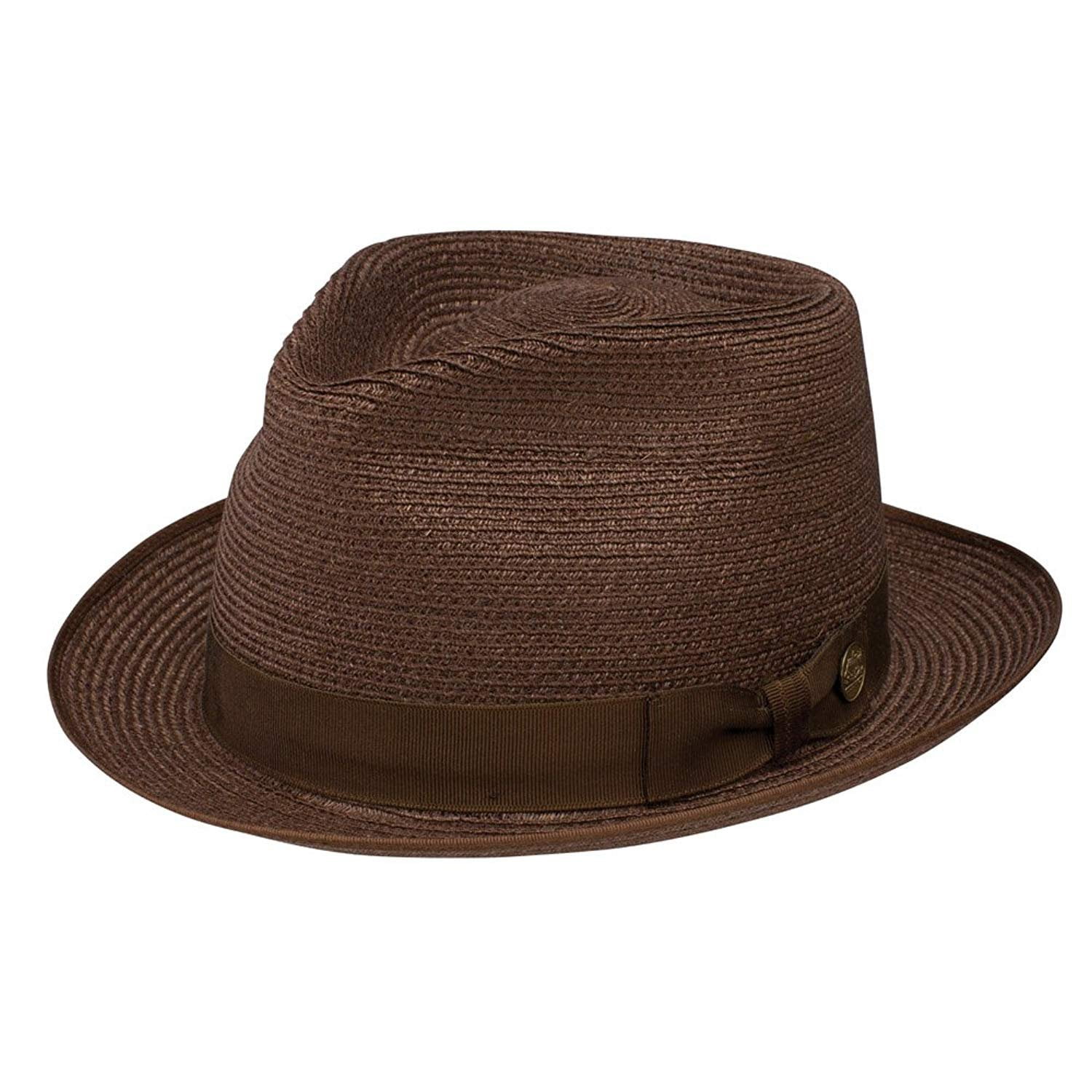 straw stetson fedora