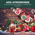 thumbnail image 6 of TABLZONE Portable Red Santa Claus Figurine Christmas Desktop Decoration Holiday Ornament for Festive Home and Office Celebration, 6 of 8