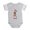 Heather Gray, variant on CafePress - Nice Chihuahua - Cute Infant Baby Football Bodysuit