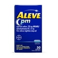 thumbnail image 4 of Aleve PM Pain Reliever & Nighttime Sleep Aid Caplets, 50 Count, 4 of 10