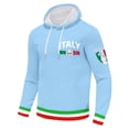 thumbnail image 4 of CONZONE Men's Hoodies Long Sleeve Pullover Hoodie for Men Italian Flag Graphic Hooded Sweatshirts With Pocket, 4 of 4