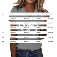 thumbnail image 3 of beishanbush Winter Sales Saving $10 Basic Tees Casual Tshirts Women's Print T-Shirt,Round Neck Short Sleeve Lightweight Soft Casual Summer Under $10, 3 of 5
