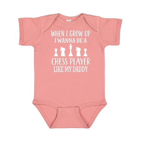 

Inktastic Chess Player Childs Game Gift Gift Baby Boy or Baby Girl Bodysuit