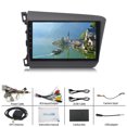 thumbnail image 1 of Zcargel Car Compass 9" Android 13 Car Stereo Navigation with Built-in CarPlay & Android Auto, 2+32GB, Compatible for Honda Civic 2012-2015, Supports GPS, Bluetooth, Touchscreen, 1 of 12