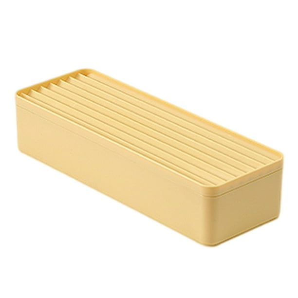 Cajas de Almacenamiento de Cables Cable de Gestión de Cables Caja Organizador Amarillo Sunnimix Cajas de almacenamiento de cables