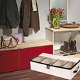thumbnail image 4 of Foldable And Freely Assembled Shoes Home Bed Sole Shoe Storage And Clothing Organizing Tool Clear Cubes Storage, 4 of 4