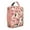 Rose-gold-6, variant on Fantasy Owl Lunch Bag, Hand-Drawn Cute Baby Owl with Stars and Night Sky, Bright Colored Owl Artwork, Insulated Bento Tote for School, Office, Travel