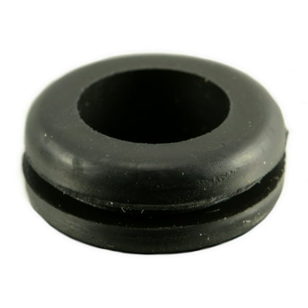

3/8 x 5/8 x 1/4 x 1/16 Black Rubber Grommets