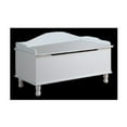 thumbnail image 4 of IN Room Furniture Designs Transitional Wood Storage Bench in White, 4 of 4