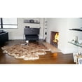 thumbnail image 3 of Natural Sheepskin Rug 5x6 Zealand Wool Plush, 3 of 3