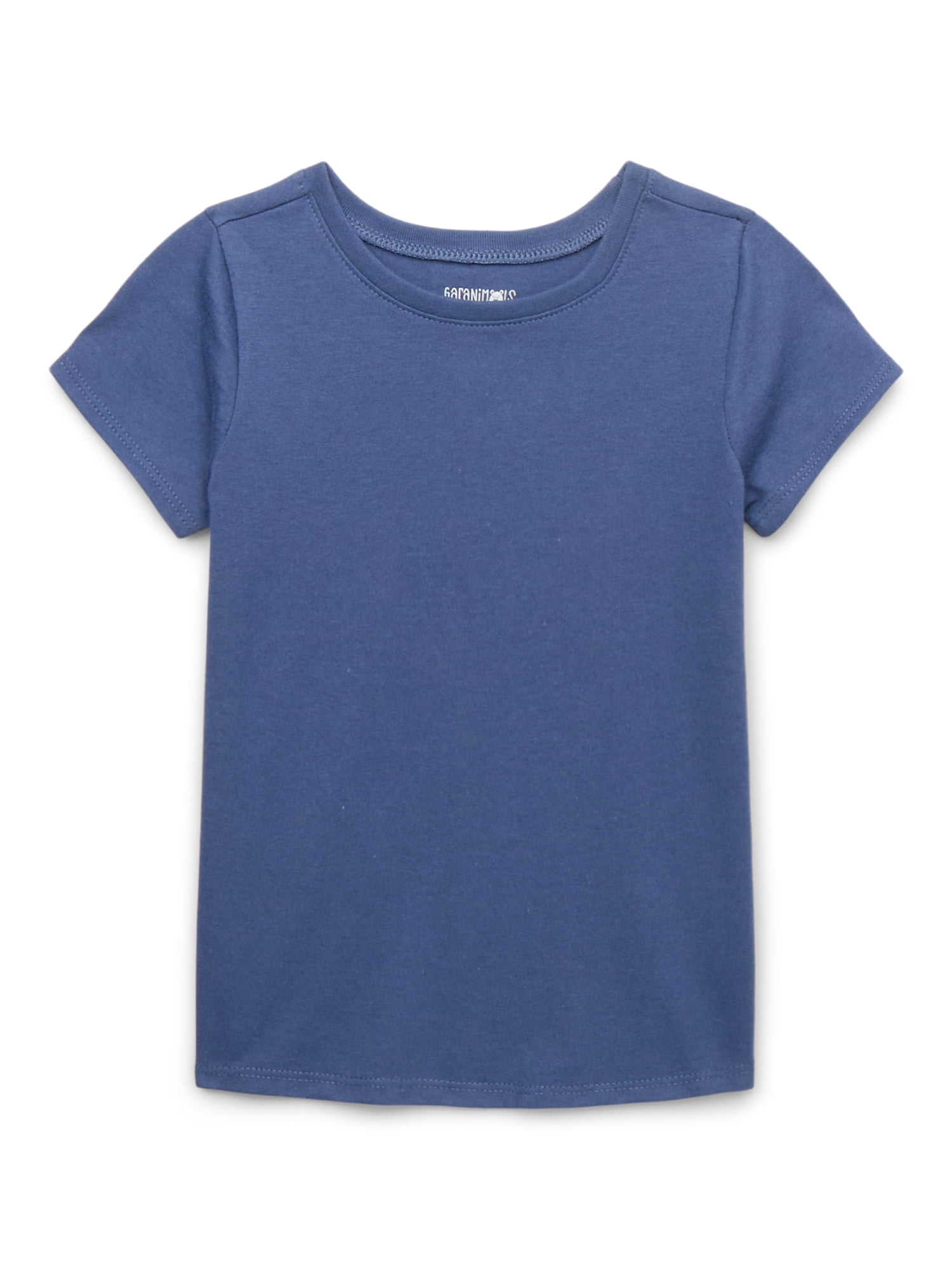 Garanimals Toddler Girl Core Short Sleeve Tees Multipack, 4-Pack, Sizes 18M-5T