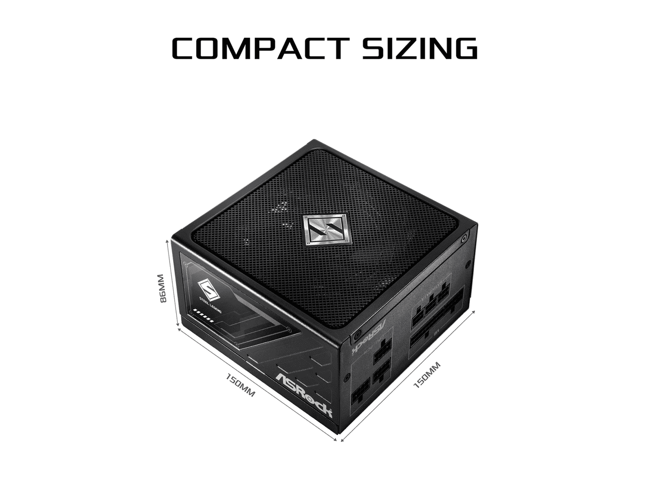 ASRock SL-650G 650W ATX3.1 80 PLUS GOLD Certified Full Modular Power Supply