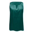 thumbnail image 6 of EDFBUYKRS Women's Plus Turtleneck Tops for Women Plus Size Womens Summer Satin Casual Ruffle Short Sleeve Crewneck Tops S, 6 of 7