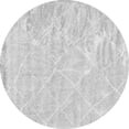 thumbnail image 1 of Ahgly Company Indoor Round Trellis Gray Modern Area Rugs, 8' Round, 1 of 1