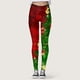 thumbnail image 3 of Gibobby Pantalones de yoga Mujer Impresión digital 3D Navidad Leggings Pantalones para yoga Correr Gimnasio Pantalones de yoga Medias Compresión Yoga Correr Fitness(Rojo de la sandía,M), 3 of 4