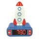 thumbnail image 1 of Lexibook - Reloj Despertador Digital Infantil con Luz Nocturna y Función de Repetición, Cohete Luminoso, Color Azul - RL800SPC, 1 of 5