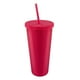 thumbnail image 2 of Vaso Plástico Ambient 21 Estilo Diamante 600 ml Rojo, 2 of 4