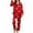 #01 Red, variant on Valentines Pajamas For Women Valentine Day Outfit Silk Satin Pj Set Cute Bow Heart Print Button 2 Piece Sleepwear