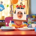 thumbnail image 2 of HAKIDZEL 1Set Birthday Decorative Hats Cake Shaped Non Woven Fabric Party Headwear Celebration, 2 of 8