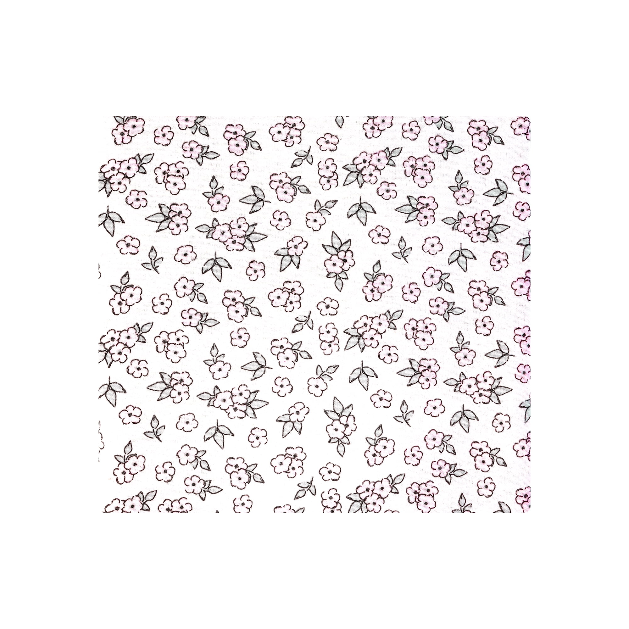 Hudson Baby Girl Cotton Polyester Flannel Receiving Blankets 4-Pack, Pink Primrose, One Size