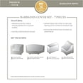 thumbnail image 1 of TKC Barbados 7 Piece All Weather Cover Set in Beige, 1 of 2