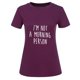 thumbnail image 3 of Gibobby Casual Playera de Manga Corta para Mujer Sack WomensO-Neck Short Fashion Pocket Plus Algodón Manga Tamaño Tee Casual Top Blusa de mujer(Vino,M), 3 of 5