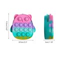thumbnail image 2 of Juguetes De Búho, Billetera De Burbujas Con Llavero, Juguete De Burbujas Sensorial Antiestrés Para Niños Monstrate HA042944-03, 2 of 6