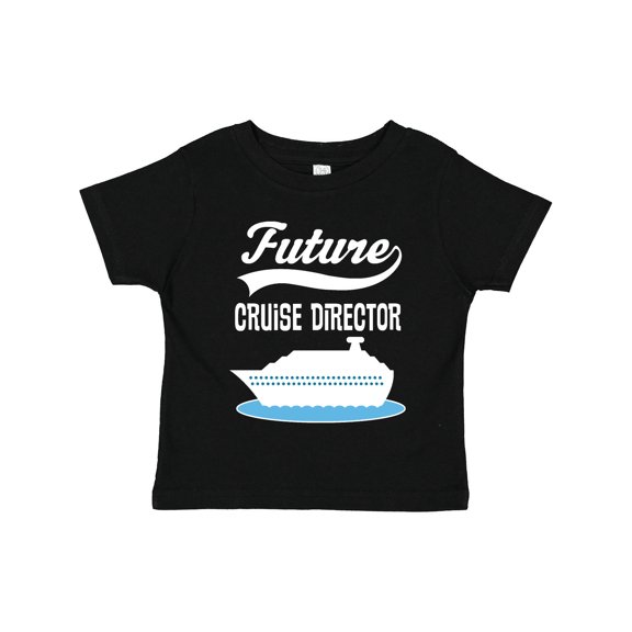 Inktastic Future Cruise Director Childs Occupation Ship Boys or Girls Toddler T-Shirt