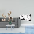 thumbnail image 2 of Figuras De Reno Panda Sentado Y De Pie, Estatuas De Ciervo, Modernos Y Bonitos Adornos De Reloj De Pared Para Sala De Estar, Oficina, Decoración Del Hogar., 2 of 8