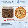 thumbnail image 2 of Linen Drum Lampshades Woodland Animal Patchwork Moose Bear Pine Trees Rustic Geometric 13"x13"x10" Light Shade for Table Lamps Floor Lamps Drum Lamp Shades Lampshade Replacement Assembly Required, 2 of 8