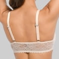 thumbnail image 4 of Women Bras Ladies Traceless Comfortable No Steel Ring Breathable Gathering Bra Woman Underwear Sports Bra Beige S, 4 of 6