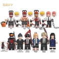 thumbnail image 2 of Samurai Sword Denji Motosierra Hombre Con Pochita Anime Serie Mini Personaje Bloque De Construcción Figura Juguetes Regalos Para Niños, 2 of 4