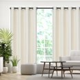 thumbnail image 7 of Lapalife Velvet Door Curtain, Privacy Room Divider Doorway Curtains Thermal Insulated Closet Curtain, 42''x 80'', Ivory, 1 Panel, 7 of 7