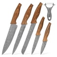 thumbnail image 1 of Juego de cuchillos Aquila Marble Premium JC6811 6 Piezas, 1 of 6
