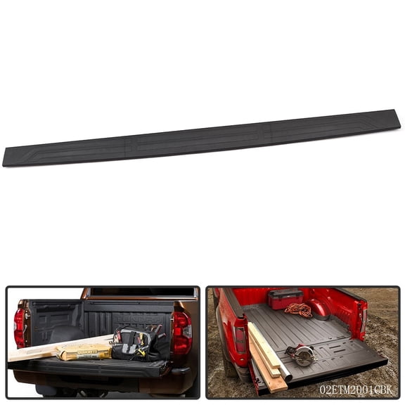 Tailgate Cap Molding Protector Trim Fit for 2014-2020 Toyota Tundra