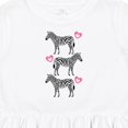 thumbnail image 4 of Inktastic Zebra Cute Safari Animal Girls Toddler Dress, 4 of 5