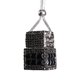 thumbnail image 2 of pstuiky Colgante de botella de perfume de diamante para automóvil colgante de botella de perfume para automóvil espejo retrovisor para automóvil botella vacía colgante para automóvil, 2 of 7
