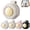 Beige, variant on Portable Clip On Fan, 360° Rotatable Mini Fan for Waist Shirt Desk, 3-Speed Hands-Free Neck Fan Alternative, Hard Hat Fan Outdoor,white