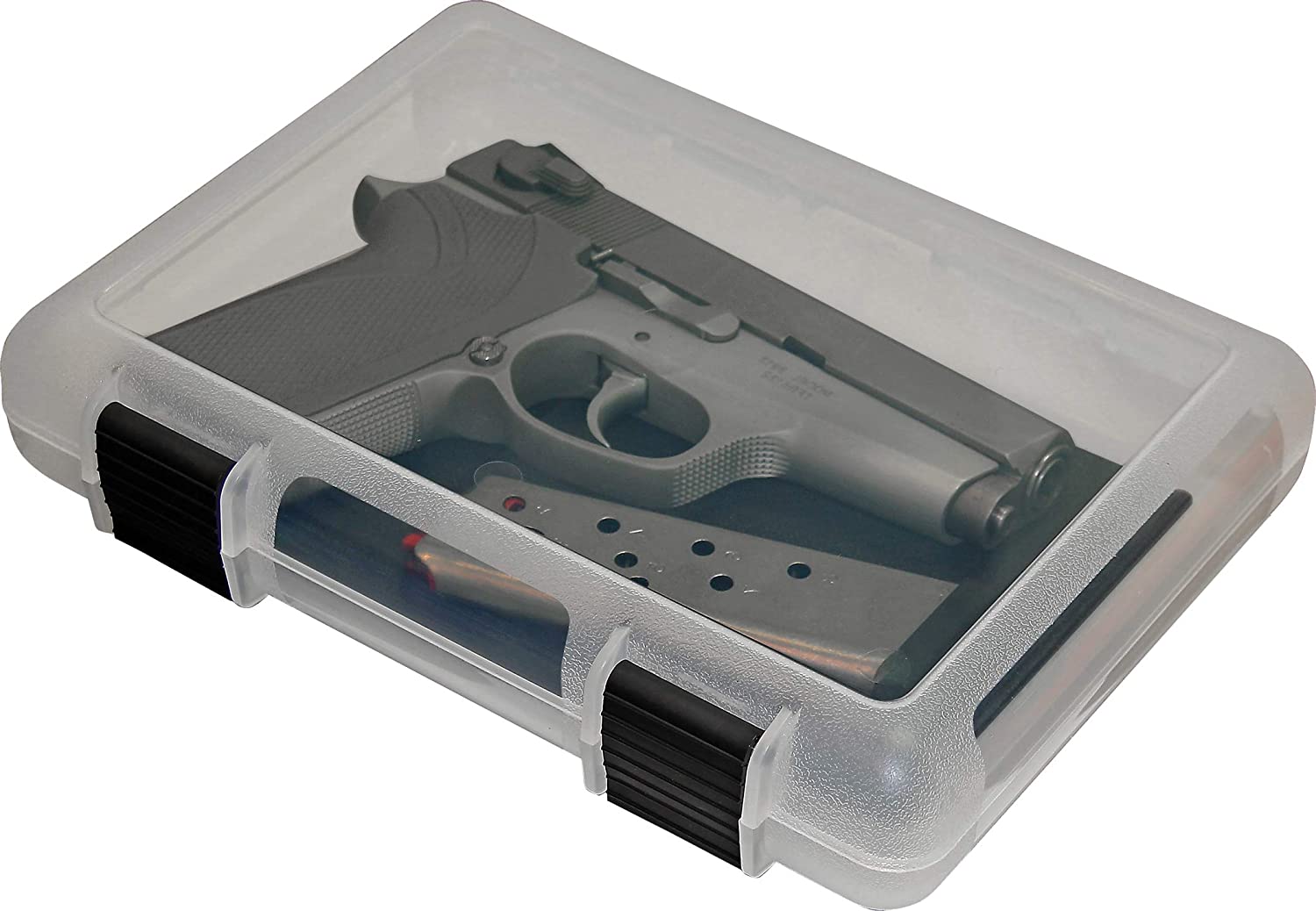 MTM In-Safe Pistol Storage Case 3pk 9" Polymer Clear