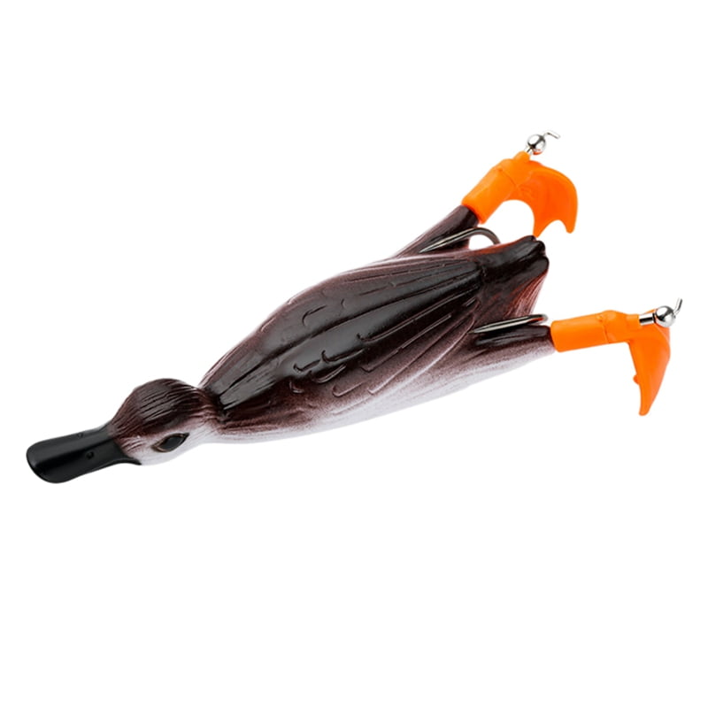Surface Duck Lure Soft 23G 12cm Top Water Snakehead Bait Floating Baits