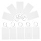 thumbnail image 5 of unbranded 50Ud Etiquetas Para Maletas Y Llaves Con Tapa Plegable Y Compacto Para Uso En Viaje, 5 of 8
