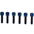thumbnail image 2 of 6Pcs Bike Stem Bolt Titanium Alloy Hex Tapered with Washers M5x18mm, 2 of 4