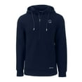 thumbnail image 2 of Men's Cutter & Buck  Navy Penn State Nittany Lions Alumni Logo Roam Eco Recycled Half-Zip Pullover Hoodie, 2 of 3