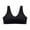 Black, variant on fheaev Front Button Closure For Women Snap Front Bra Plus Size Bra Underwear No Underwire Everyday Bra Support Wirefree Front Buckle Corset Bra