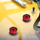 thumbnail image 5 of BRIGHTFUFU 4pcs GD17A Pedales amplificadores de control de pedal de efecto acrílico para bajo de guitarra eléctrica (negro y rojo), 5 of 8