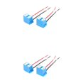 thumbnail image 2 of Wisewang Pack of 2 H7 Car Bulb Holder light Socket Connector Replacement Parts 2Set, 2 of 6
